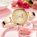 Relógio de Luxo - Elegant Gold