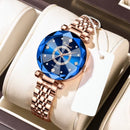 Relógio Feminino Luxo Diamond - Design Exclusivo