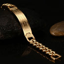 Pulseira Premium Banhada a Ouro - Above All
