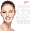 Kit de Adesivos Faciais Antirruga Reutilizáveis (+ Brinde Exclusivo)