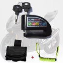 Disk Lock® / Alarme e Cadeado de Freio a Disco + Brinde (alça de proteção + mini bolsa)