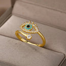 Anel de Olho Grego - Evil Eye