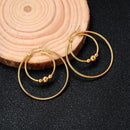 Brinco Argola Dupla - Sacred Circle