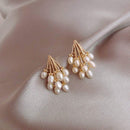 Brinco em Pérolas de Água Doce - Water Pearl