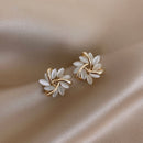 Brinco Flor - Opal Gem