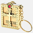 Chaveiro Bíblia Sagrada Dourado