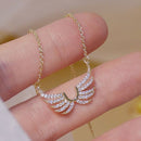 Colar Asas de Anjo Banhado a Ouro 14k - Angel