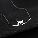 Colar de Gato em Prata Esterlina 925 - Beauty Cat