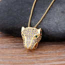 Colar de Leopardo Cravejado - Splendid Animal