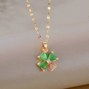 Colar de Trevo - Emerald Hope