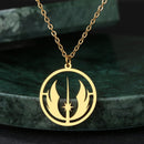 Colar em Aço Inoxidável Star Wars - Ordem Jedi