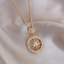 Colar Feminino Estrela Octograma - Light of Wealth