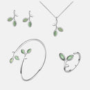 Conjunto 4 em 1 Prata Esterlina 925 - Leaflet