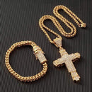 Corrente e pulseira banhados a ouro - Conjunto Premium II