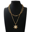 Colar Duplo Feminino  - Natural Sun