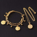 Conjunto Banhado a Ouro 18k - Devoção