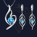 Conjunto de Prata 925 - Esterlina Blue