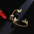 Ear Cuff Cravejado Com Zircônias - Borboletas