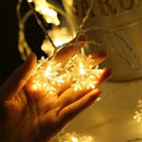 Luz de Corda de Floco de Neve