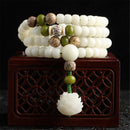 Japamala de Raiz Branca Bodhi - Peace