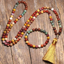 Japamala Utopia em 4 Pedras Naturais + Pulseira