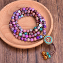 Japamala Violet Jasper