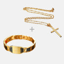 Kit Pulseira Magnética + Corrente
