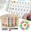 Kit 4 Cadernos Mágicos de Caligrafia Com Brinde Especial