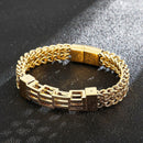 Pulseira Banhada a Ouro - Golden Ostentation