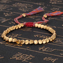Pulseira Budista em Cobre - Vesak