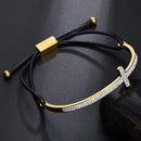 Pulseira Banhada a Ouro - Laço Divino