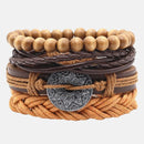 Pulseira de Couro - Haab