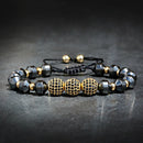 Pulseira de Hematita Cravejada - Exclusive