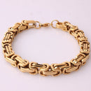 Pulseira de Luxo Império - Banhado a ouro 18k