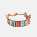 Pulseira dos 7 Chakras - Em Jaspe Imperial