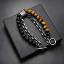 Pulseira Dupla Olho de Tigre - Vitale