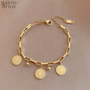 Pulseira em Aço inoxidável - Golden