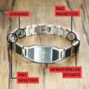 Pulseira Magnética com Cruz - Bio Iman