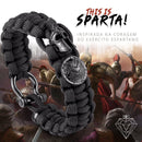 Pulseira Masculina Corda Macramê - This is Sparta!