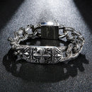 Pulseira Masculina de Aço Inoxidável - Legendary