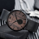 Relógio Minimalista Masculino - Fine Wood